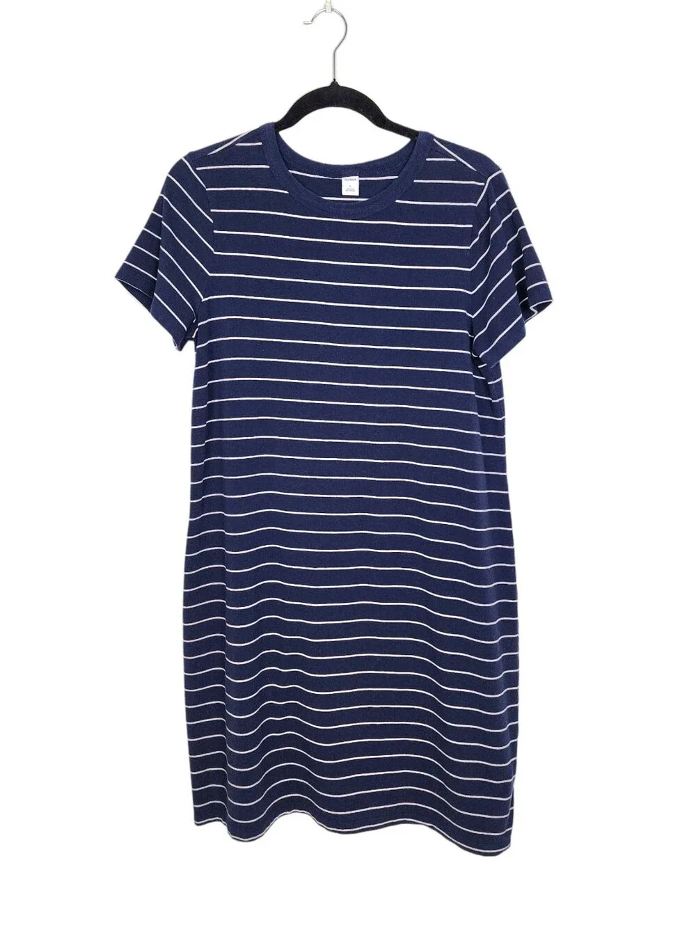old navy blue and white striped dress Linen Blend Cami Mini XL Smocked Sleeveless Coastal This flirty striped SL dress is perfect for any casual outing Wrap Dress Old Navy Blue